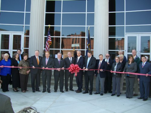 garrard county justice center ribbon cutting